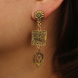 18K Gold-Plated Vintage Bohemian Earrings